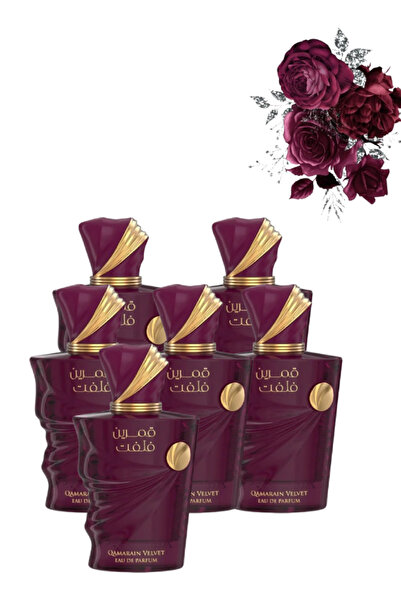 AMARAH Perfumes 6 Pieces Qamarain Velvet Perfume 100ML