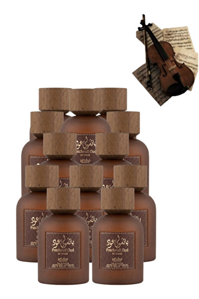 MASHAER 12 قطعة من عطر الباتشولي والعود المركز 100 مل