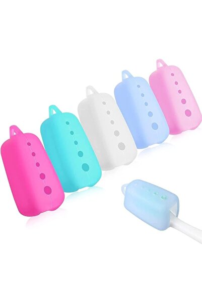 GENERAL Eilikdon Toothbrush Protective Cover 5 Pack Travel Toothbrush Holders...