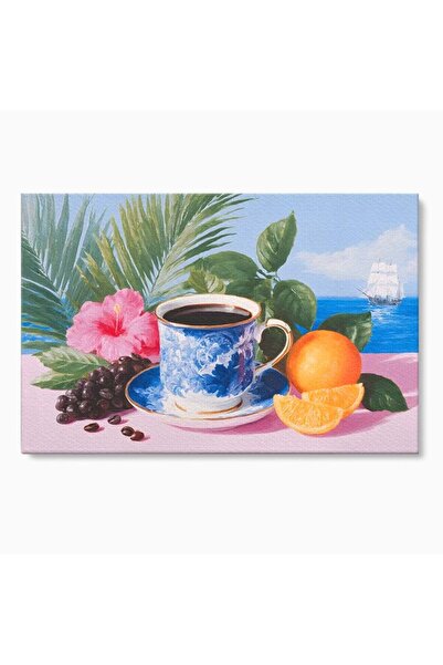 Luxcanva Tablou Canvas Arome la Rasarit 60x40 cm pe Sasiu Lemn Arome la Rasar...