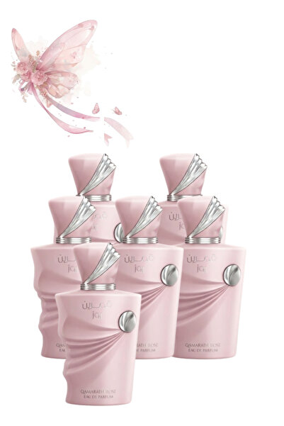 AMARAH Perfumes 6 Pieces Qamarain Rose Perfume 100ML