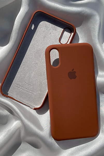 Revasser iPhone XS MAX için Kılıf Lansman Logolu İçi Yumuşak Kadife XS MAX kı...