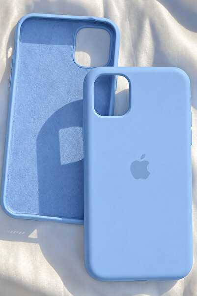 Revasser iPhone 11 için Kılıf Lansman Logolu İçi Yumuşak Kadife 11 kılıfı sil...