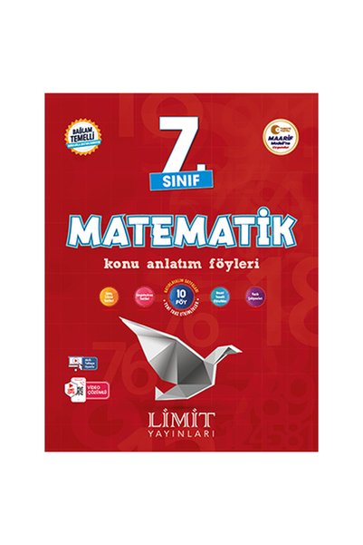 Limit Yayınları Limit 2027 7. Sınıf Matematik Kaf Konu Anlatım Föyleri Maarif...