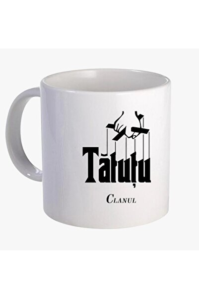 INOVATIX Personalized white mug Clanul, Tatutu, INOVATIX®. 330 ml