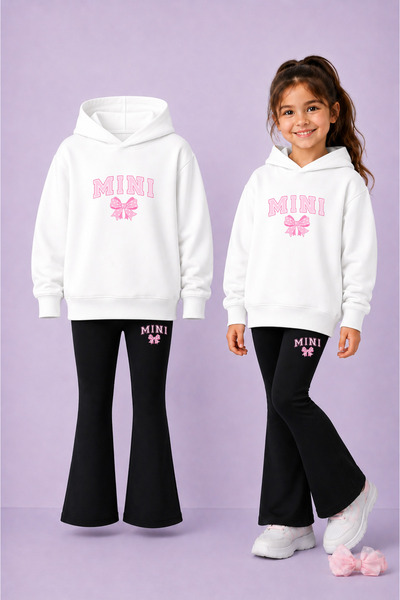 LORVEX Sweatshirt - Spanish Leggings Set Girls' Winter Top and Bottom Set