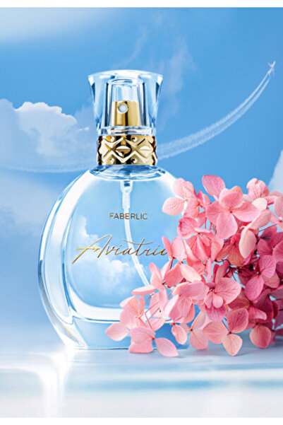 Faberlic AVİATRİCE KADIN PARFÜMÜ EDP 50 ml ÇİÇEKSİ MİSK KEHRİBAR KALICI KOKU