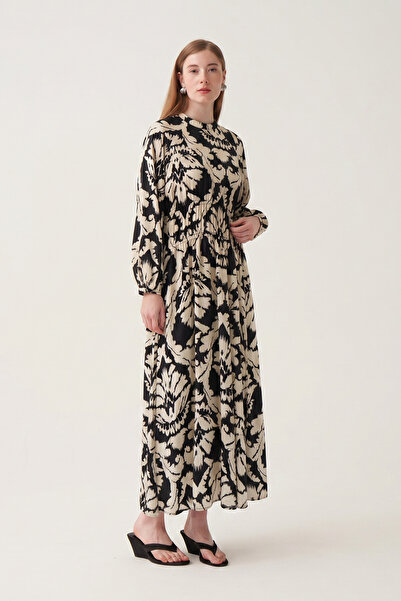 ALLDAY Raglan Sleeve Patterned Dress