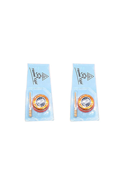 hashmi Liquid Kajal Pack of 2 – Traditional Black Liquid Eye Kajal, Easy-Appl...