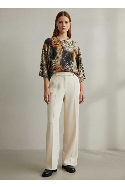 Conquista Μπλούζα με αφηρημένο σχέδιο και άνετη εφαρμογή