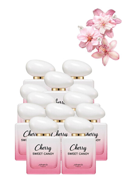 Johan.B Paris 12 Pieces Cherry Sweet Candy Perfume 85ML