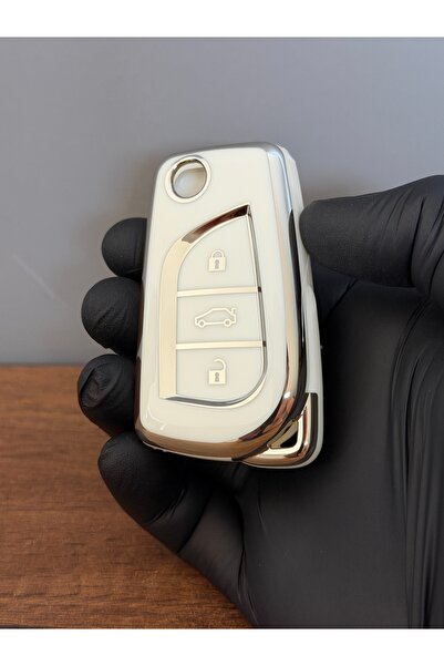 Mavi Keys Husă Nano pentru telecomandă cu cheie din silicon, compatibilă cu T...