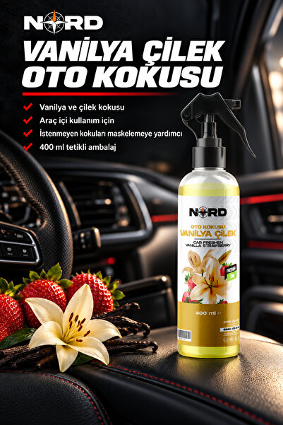 Vanilya Çilek Oto Kokusu 400 ml