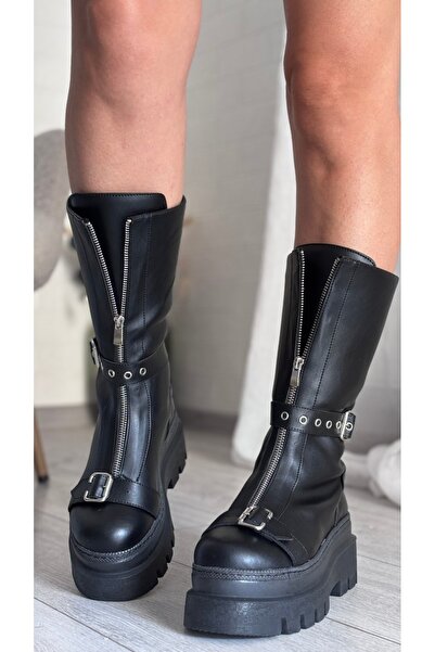 Tress Fashion Γυναικείες Μπότες / Νέες Tuya S Μαύρες