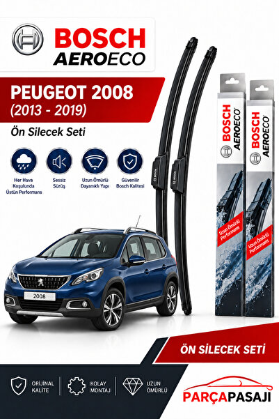 Bosch Peugeot 2008 Muz Silecek (2013-2019) Aeroeco