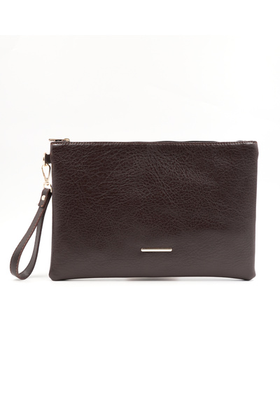lalettobags Women's Faux Leather Tablet Size Clutch Bag