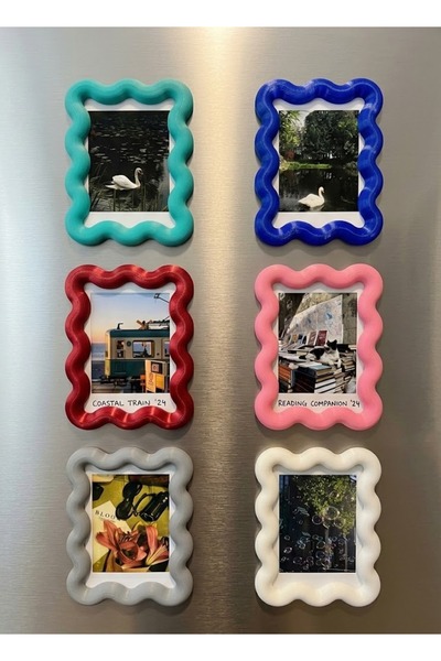 WAVY Magnet Fotoğraf Çerçevesi ( İnstax Mini Uyumlu)