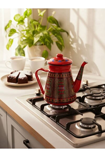 Generic Brand Authentic Heritage Coffee Pot with Authentic Arabic Cat Design ...