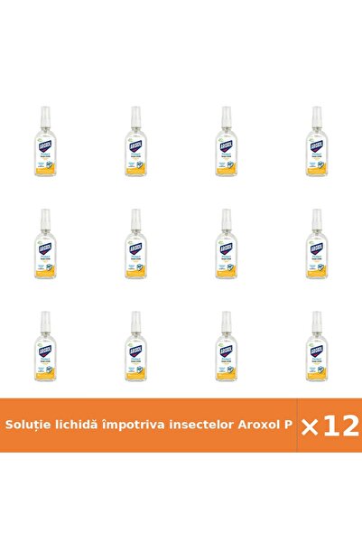 Aroxol Soluție lichidă împotriva insectelor Protec, pachet 12 buc.