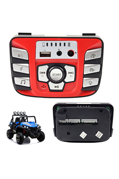 LEAN Panou muzical pentru un vehicul S2588 alimentat cu baterii de 24V
