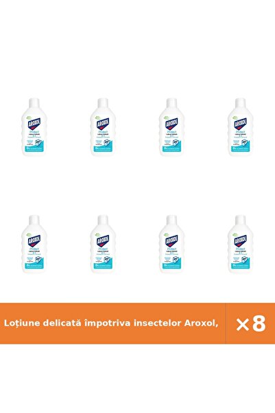 Aroxol Loțiune delicată împotriva insectelor Aroxol, 200 ml, pachet 8 buc.