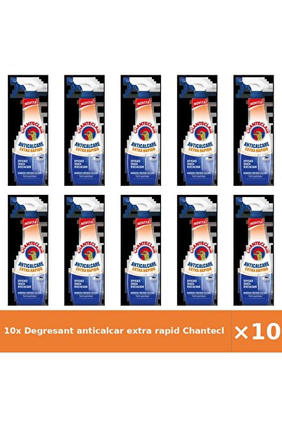 Chanteclair 10x Degresant anticalcar extra rapid 625 ml, acțiune rapidă