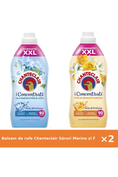 Chanteclair Balsam de rufe Săruri Marine și Flori de Lotus + Flori de portoca...