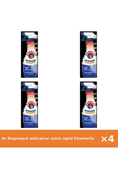 Chanteclair 4x Degresant anticalcar extra rapid 625 ml, acțiune rapidă