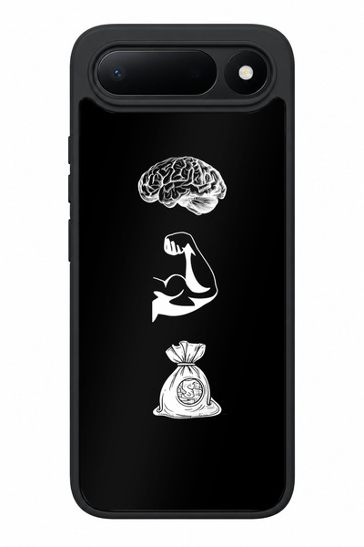 TECNO Spark 50 5g Compatible Brain Patterned Camera Protected Shockproof Case