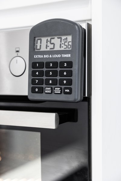 Electronic Temperature Instruments (ETI) Big&Loud Timer| Yüksek Sesli ve Mıknatıslı Dijital Mutfak Sayacı - Endüstriyel Mutfaklar için