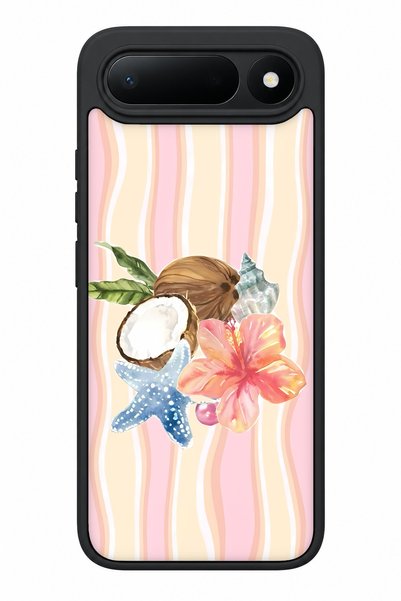 TECNO Spark 50 5g Compatible Coconut Pattern Shockproof Case with Camera Prot...