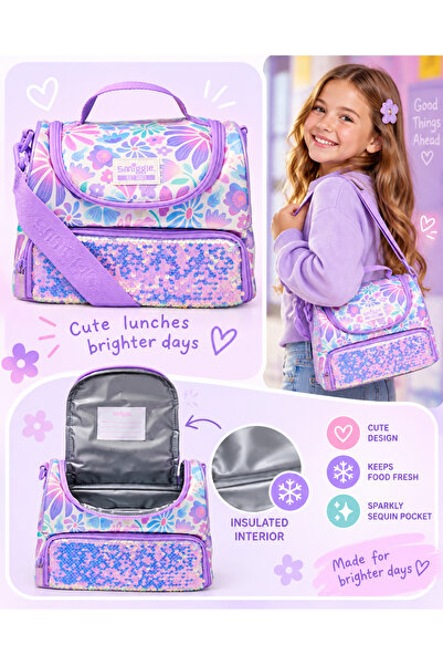 SMIGGLE Bloom Beslenme Aksesuarı, Mor
