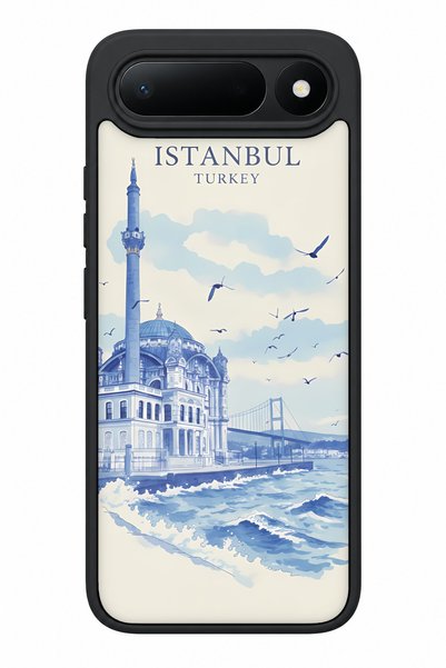 TECNO Spark 50 5g Compatible Ortaköy Patterned Camera Protected Shockproof Case