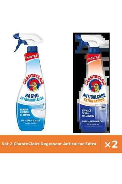 Chanteclair Set 2 ChanteClair: Degresant Anticalcar Extra Strălucire + Extra ...