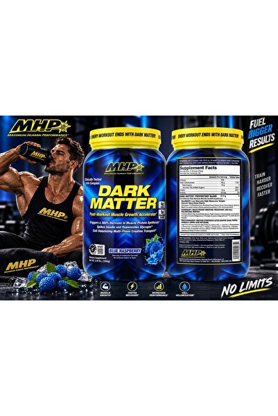 Mhp DARK MATTER Post Workout Muscle Growth Accelerator EAA Amino & Creatine B...
