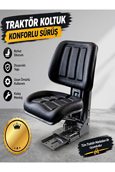 MOREL Traktör Koltuğu İleri Geri ayarli ve Kg ayarlı FİAT-FORD-NEW HOLLAND-MA...