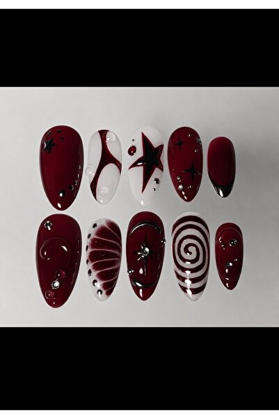 Violet nails Takma tırnak