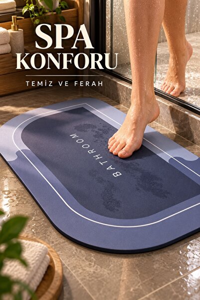 Genel Markalar Süper Emici Banyo Duş Paspası