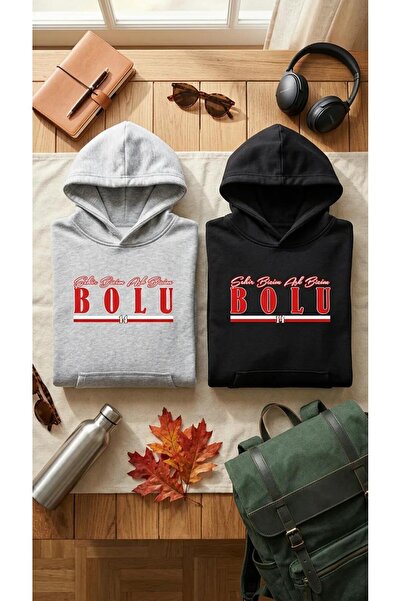 SARI Bolu City Our Love Our 3 Yarn Sharpened Hoodie Fleece