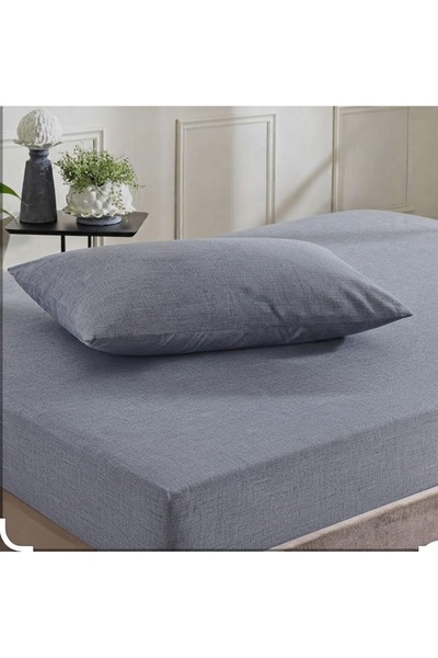 Taç Zorluteks Out Single Cotton Elastic Sheet Set 2 Pieces (100X200 cm 50X70)