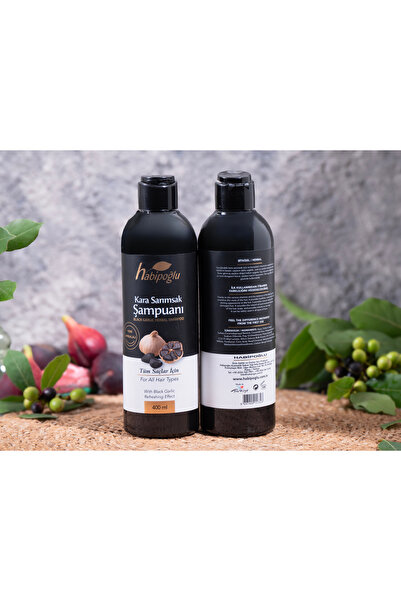 Habipoğlu DFN Garlı Kara Sarımsak Şampuanı 400 ml