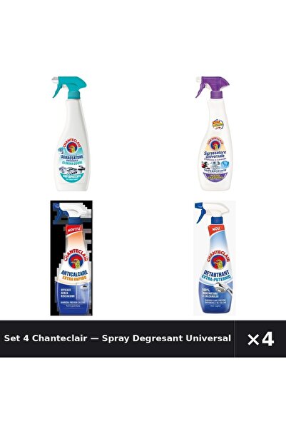 Chanteclair Set 4 — Spray Degresant Universal An + Degresant universal Lavand...