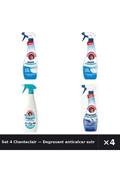 Chanteclair Set 4 — Degresant anticalcar extra s + Spray Degresant Universal ...