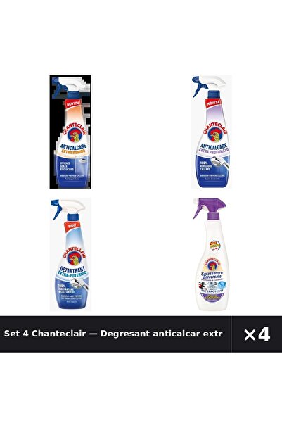 Chanteclair Set 4 — Degresant anticalcar extra r + Degresant anticalcar extra...
