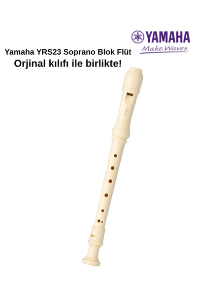 Yamaha YRS23 Soprano Blok Flüt