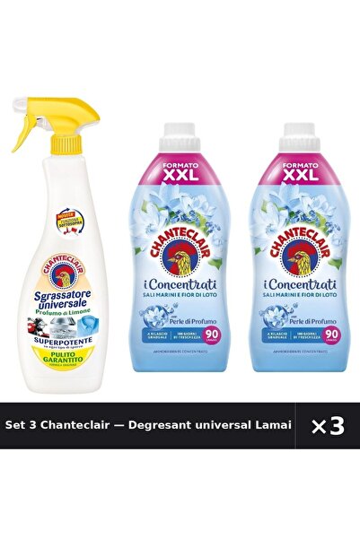 Chanteclair Set 3 — Degresant universal Lamaie C + Balsam de rufe Saruri Marine