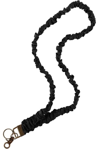 NALACAL Stretchy Scrunchie Lanyard, Retractable Scrunchy Lanyard Neck Keychai...