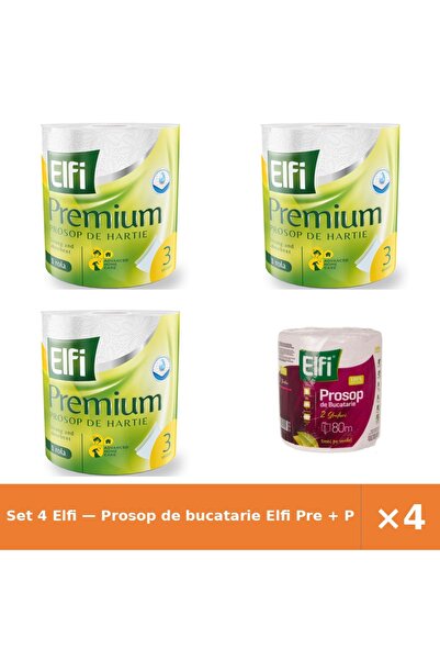 Elfi Set 4 — Prosop de bucatarie Pre + Prosop de bucatarie