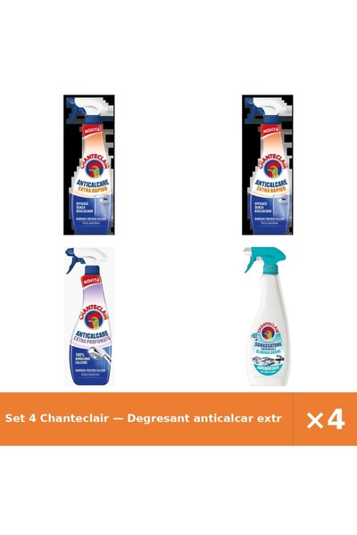 Chanteclair Set 4 — Degresant anticalcar extra r + Degresant anticalcar extra...