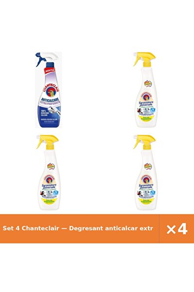 Chanteclair Set 4 — Degresant anticalcar extra-p + Degresant universal Lamaie C